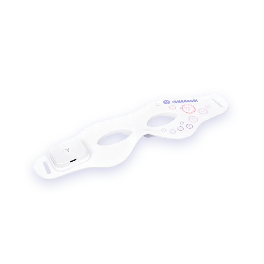 Силиконовая маска для фотоомоложения кожи вокруг глаз Yamaguchi LED Light Eye Mask